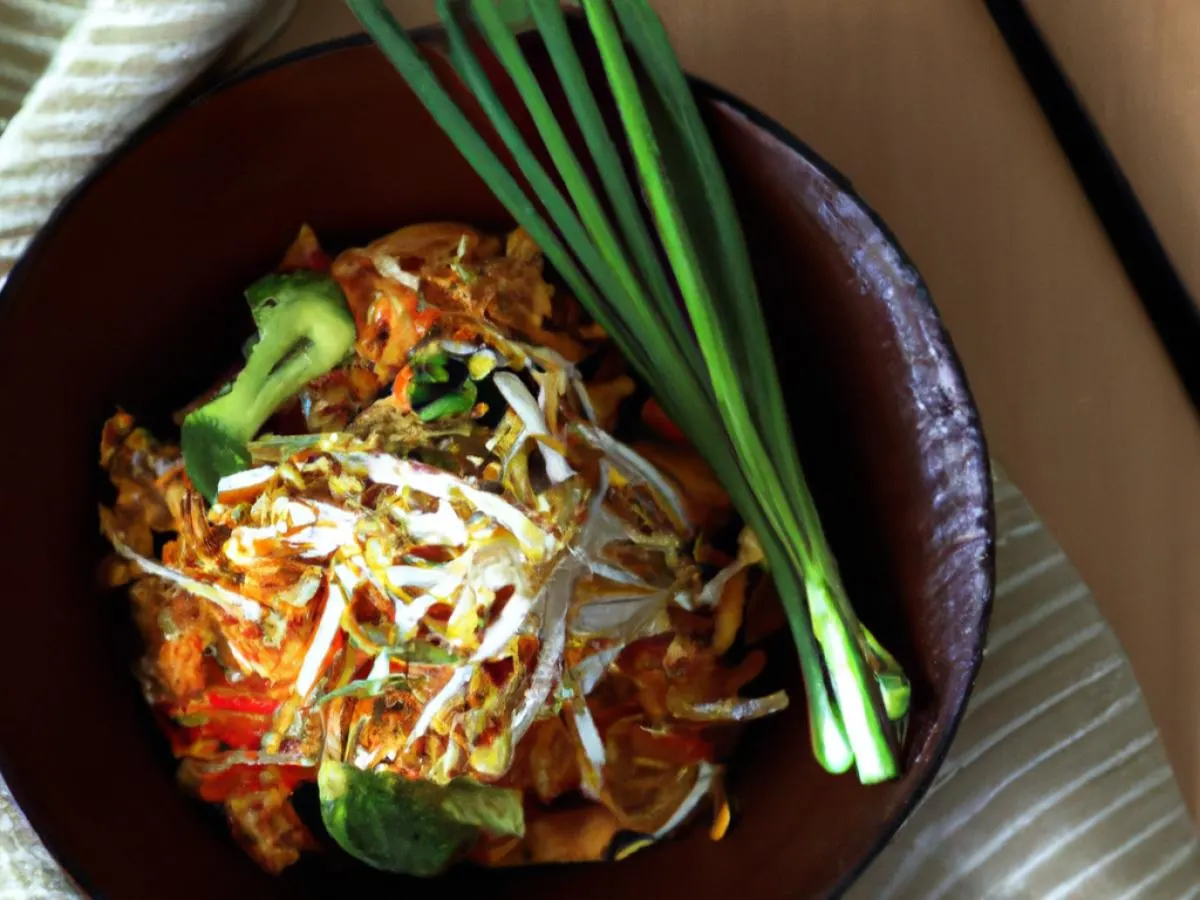 Grilled Carrots and Broccoli Pad Thai Grilled Carrots and Broccoli Pad Thai