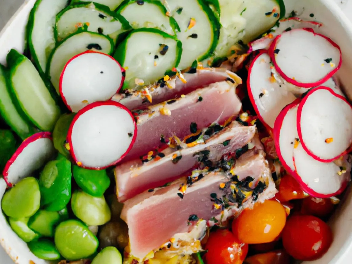 Aloha Yellowfin Tuna Bowl Aloha Yellowfin Tuna Bowl