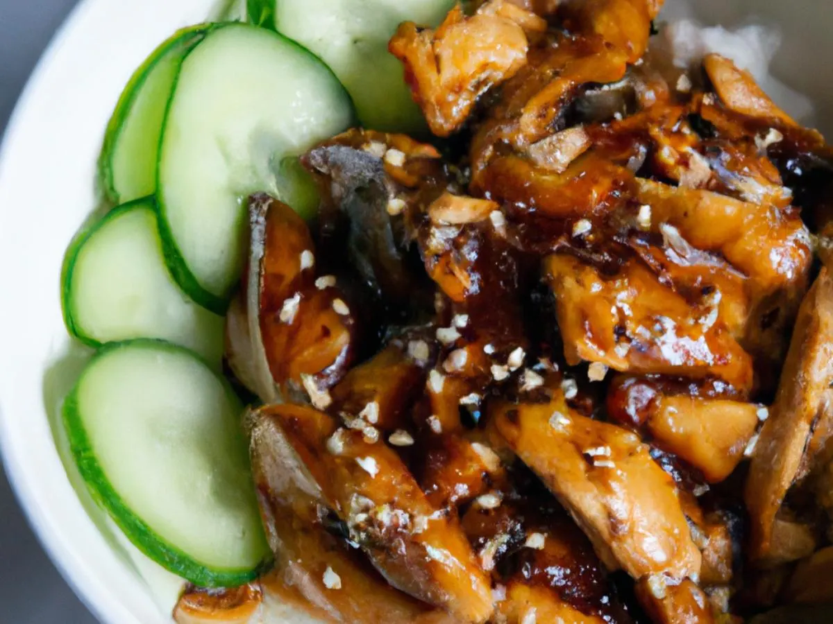 Teriyaki Chicken Rice Bowl