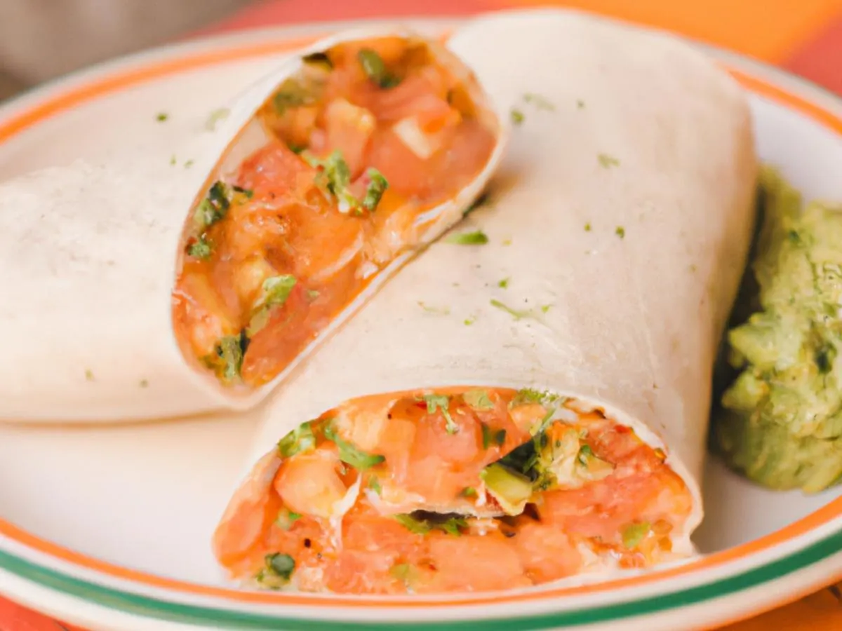 Salmon Burrito Salmon Burrito