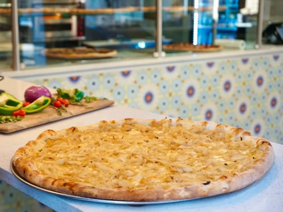 French Onion Pizza on Gluten Free Crust (14 inch) French Onion Pizza on Gluten Free Crust (14 inch)