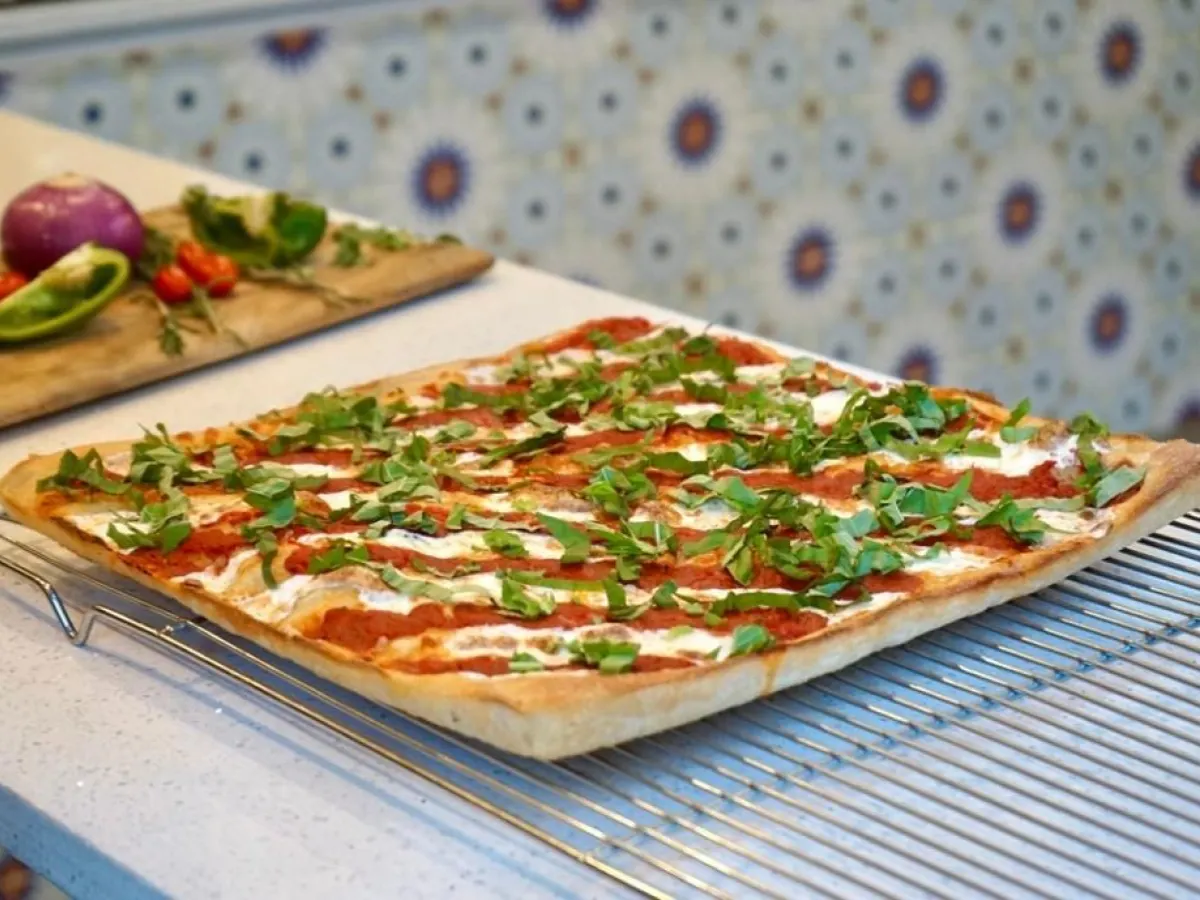 Large Mozzarella Square Pizza (18 inch) Large Mozzarella Square Pizza (18 inch)