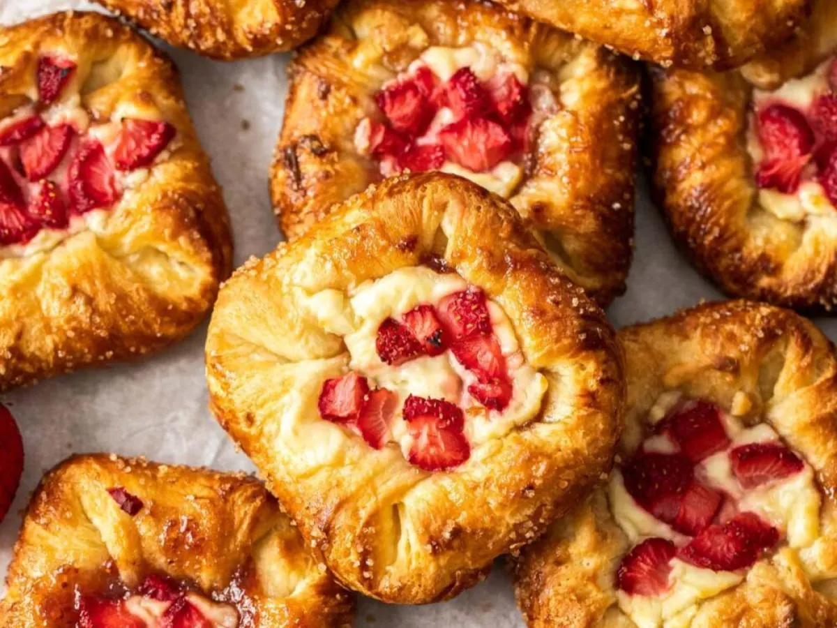Strawberry Danish Strawberry Danish