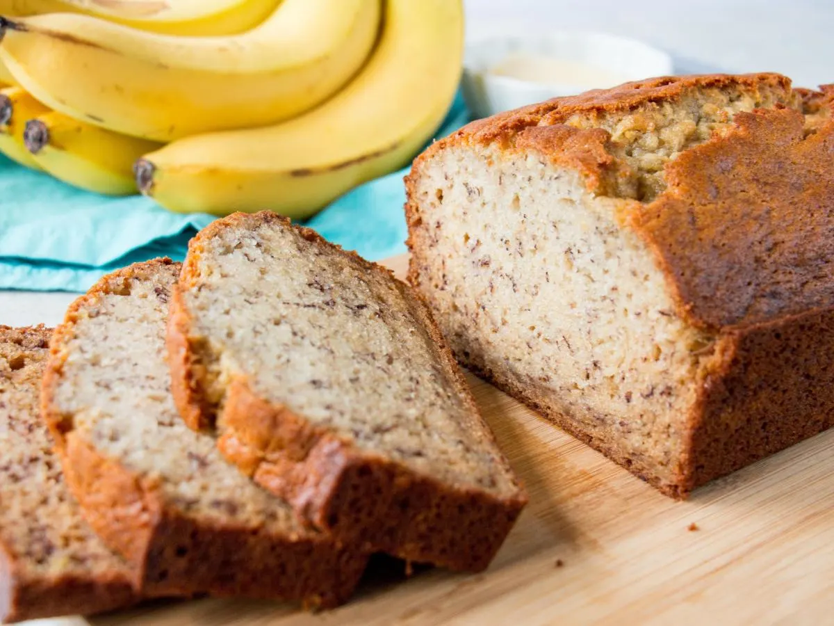 Banana Bread Slice (Gluten Free) Banana Bread Slice (Gluten Free)