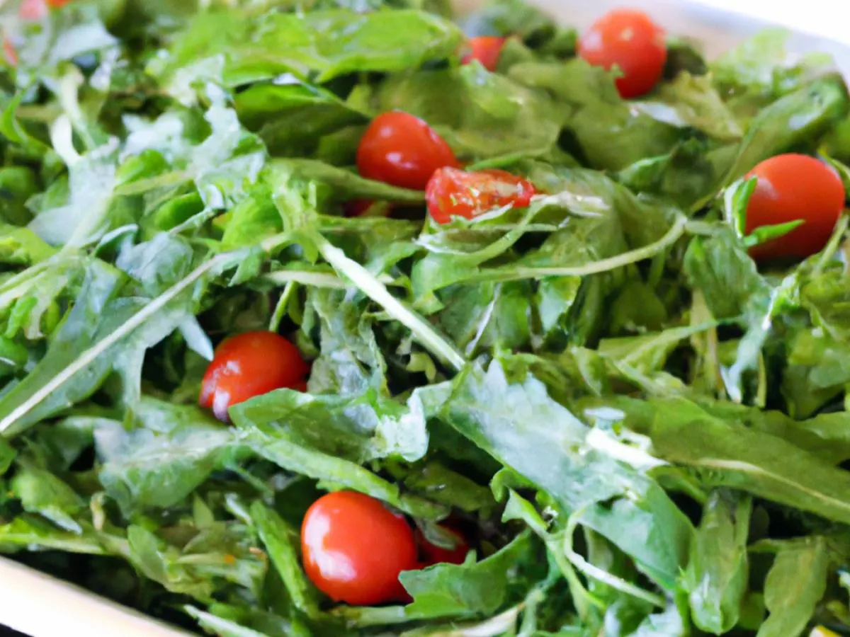 Tray of Arugula Salad (NO Cheese) Tray of Arugula Salad (NO Cheese)