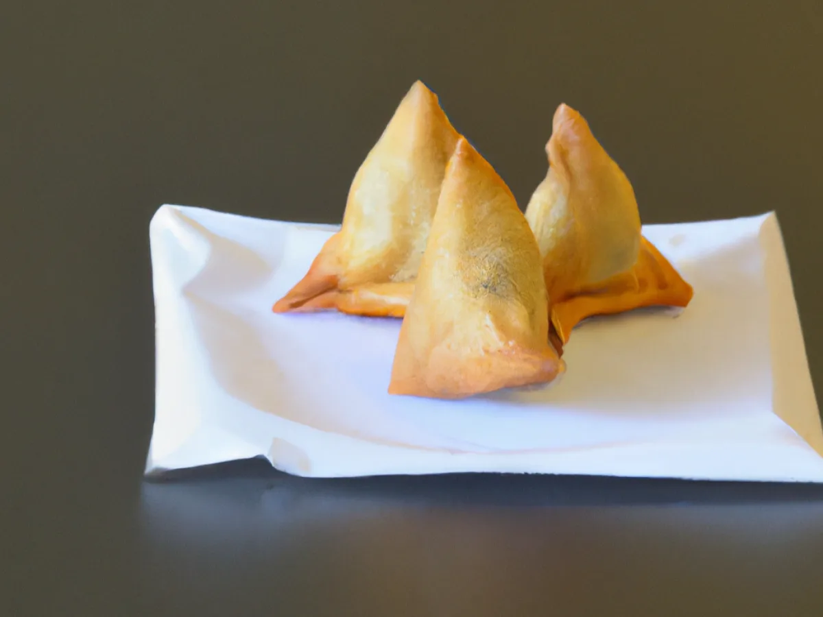 Veg Samosa - Vegan Veg Samosa - Vegan
