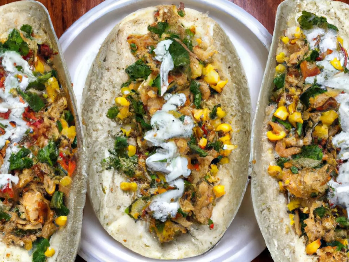 3 Smoked Pulled Chicken Corn Tortilla Tacos with Mexican Rice, Spicy Corn Salsa, and Salsa Verde 3 Smoked Pulled Chicken Corn Tortilla Tacos with Mexican Rice, Spicy Corn Salsa, and Salsa Verde