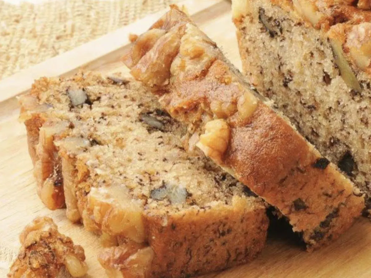 Banana Nut Loaf Cake