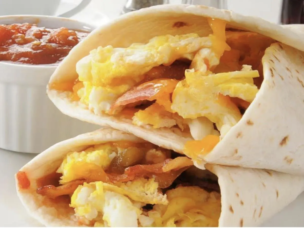 Bacon Breakfast Burrito