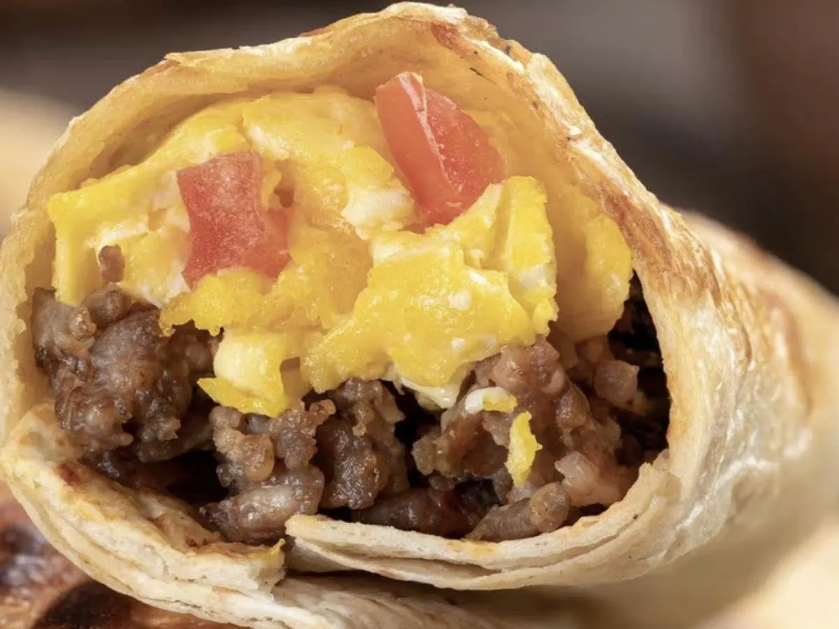 Pastrami Breakfast Burrito