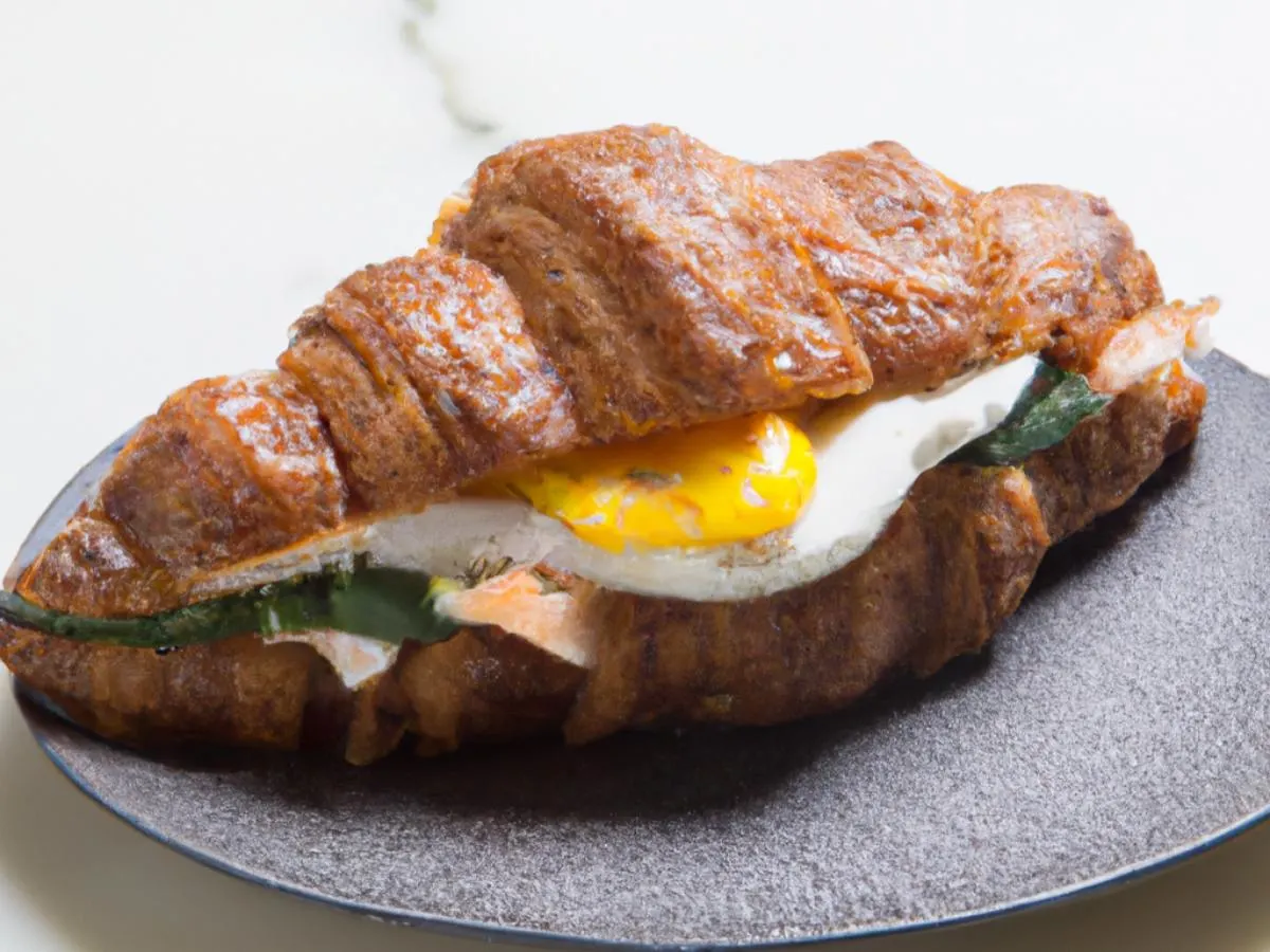 Egg Croissant Sandwich