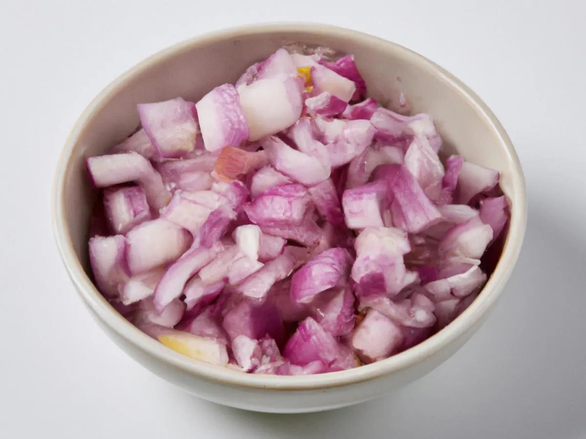 Diced Red Onion for Taco Bar Diced Red Onion for Taco Bar
