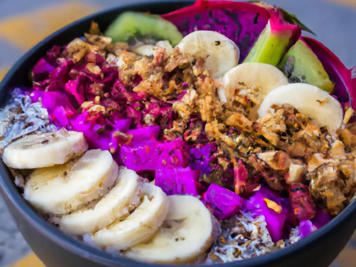Individual Tropical Bowl Individual Tropical Bowl