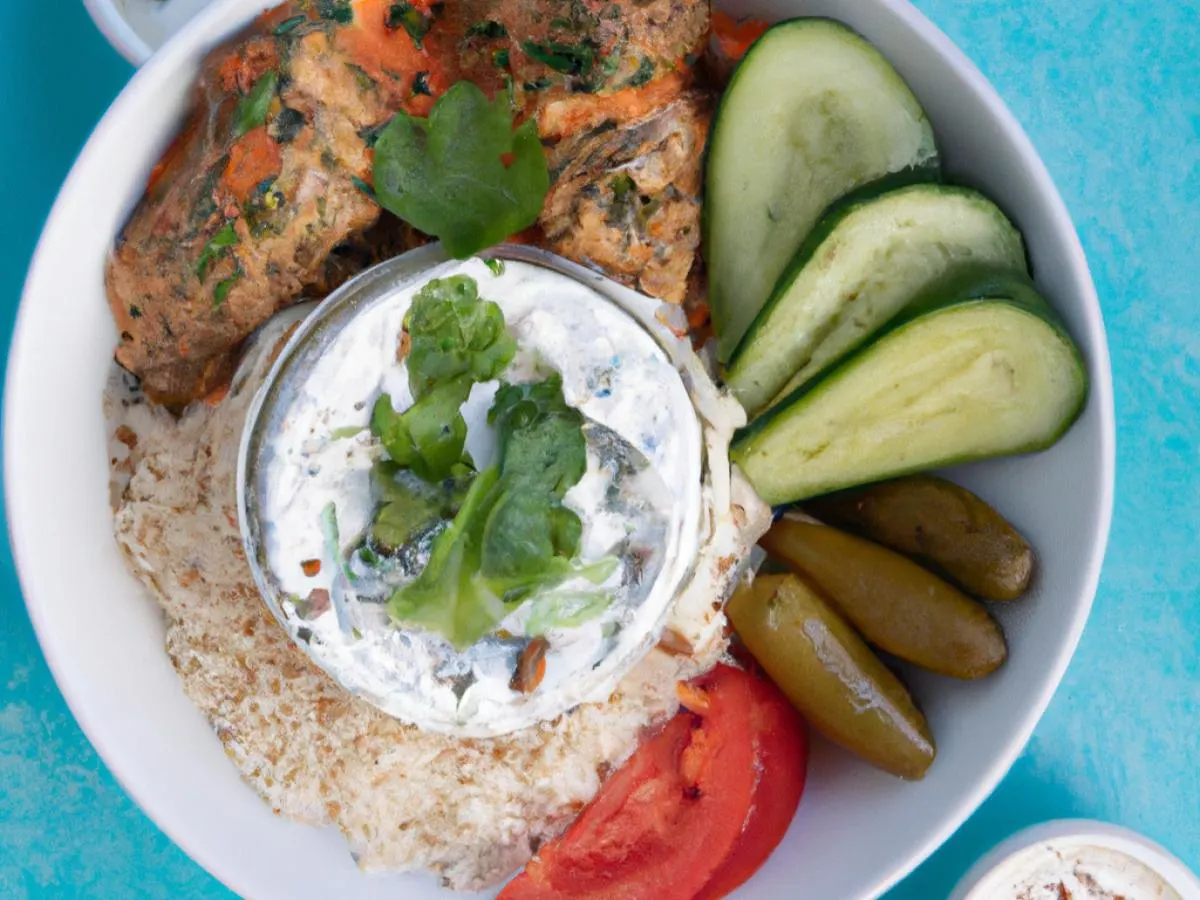 Chicken Shish Kebab Bowl Chicken Shish Kebab Bowl