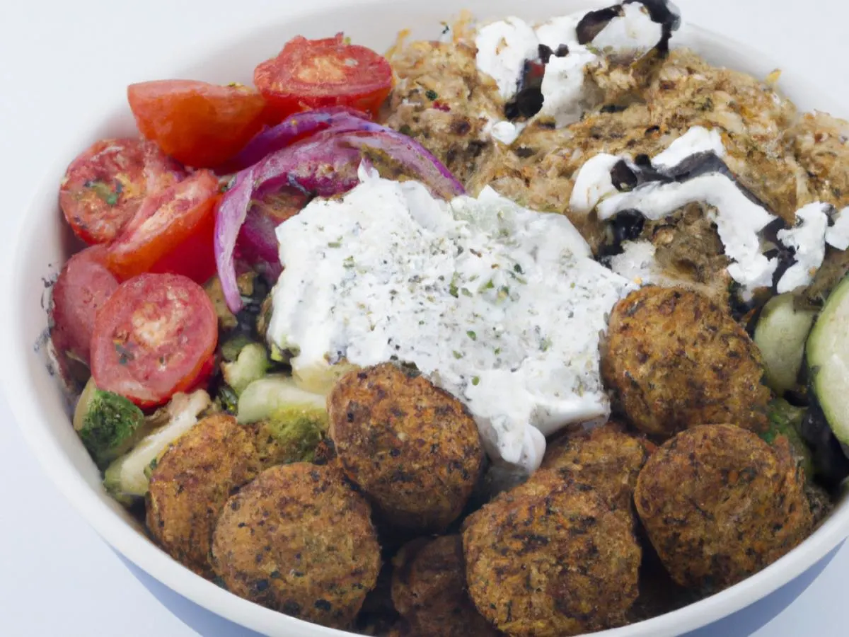 Sesame Free Falafel Bowl Sesame Free Falafel Bowl