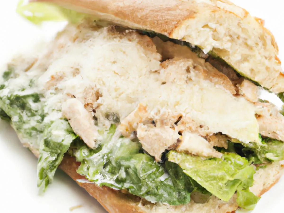 Turkey Caesar Sandwich