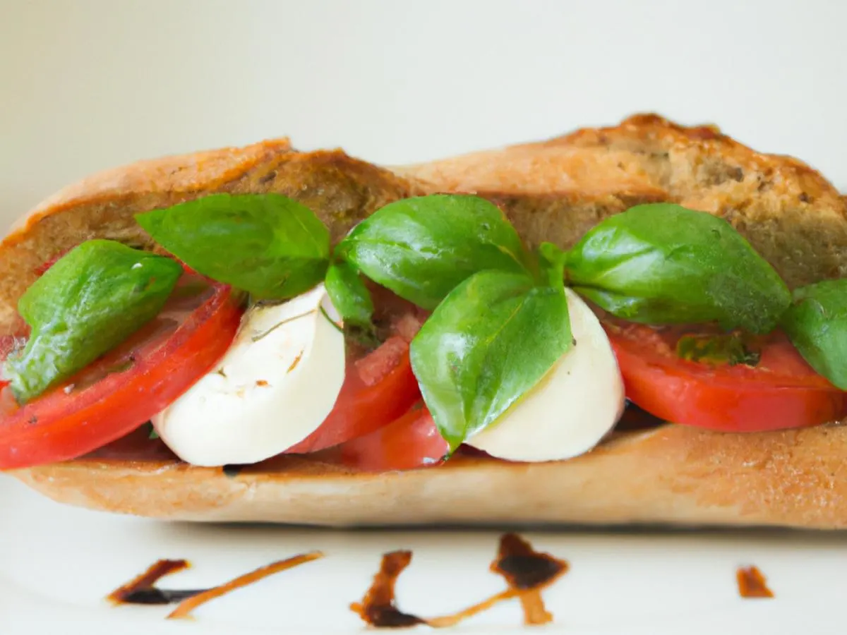 Tomato & Mozzarella Sandwich