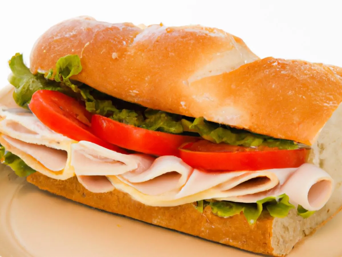 Turkey and Spinach Sandwich