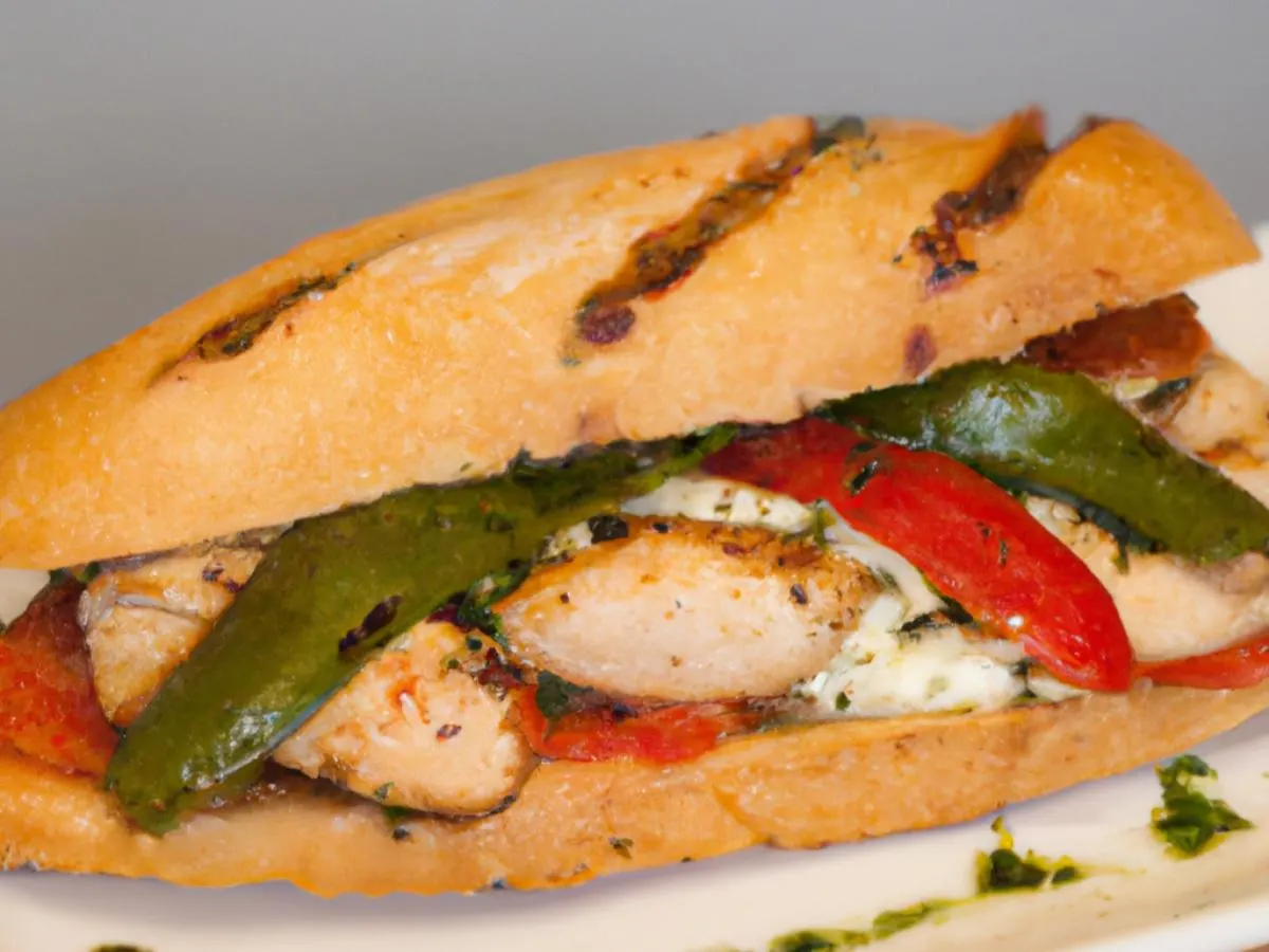 Pesto Chicken Sandwich