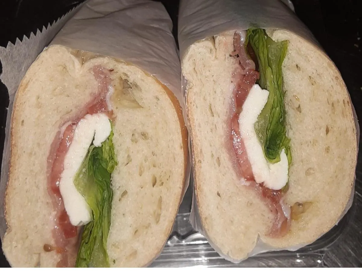Prosciutto Sandwich w/ House Salad Box