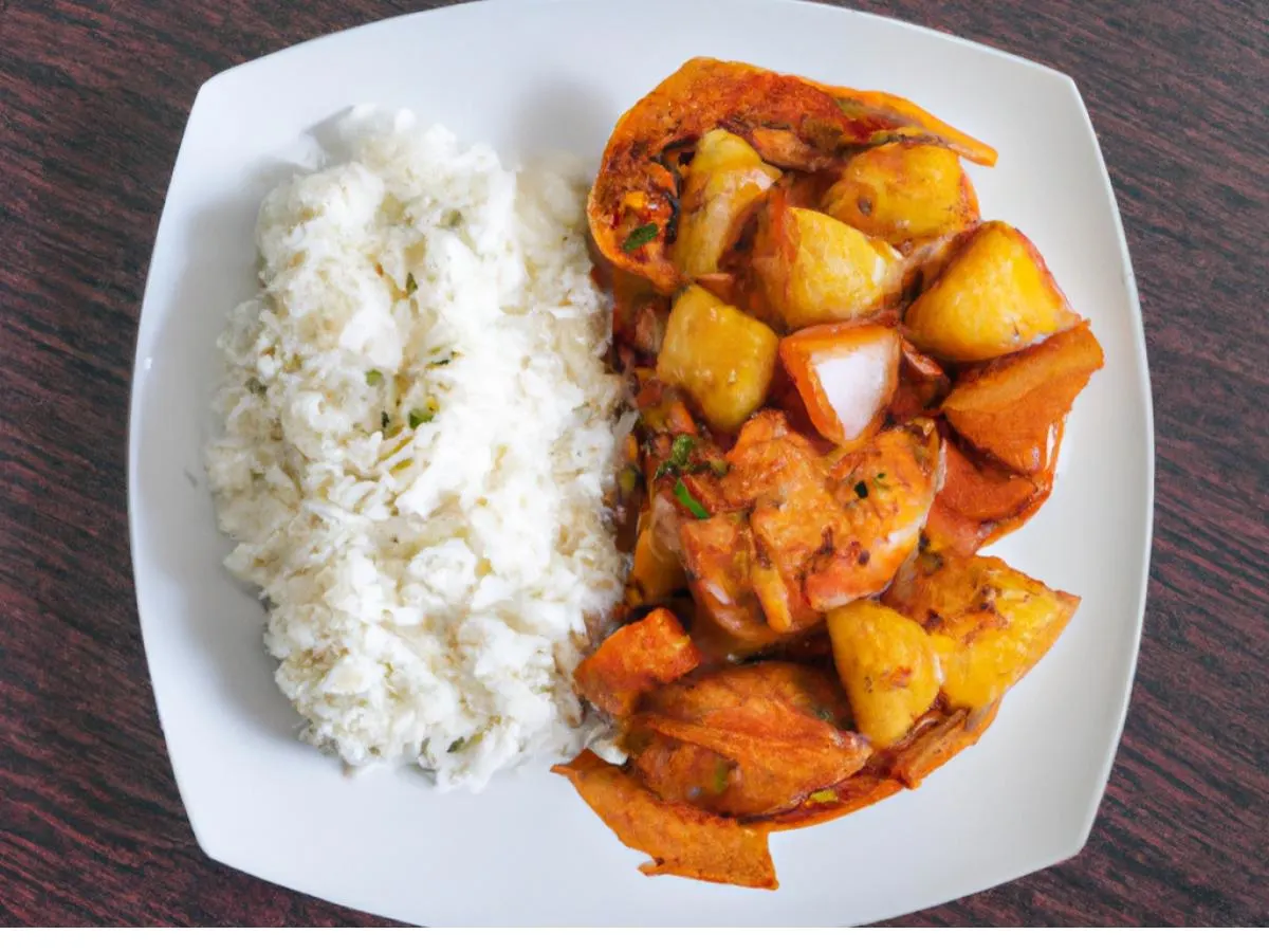 [21oz] Halal Chicken Vindaloo Boxed Meal