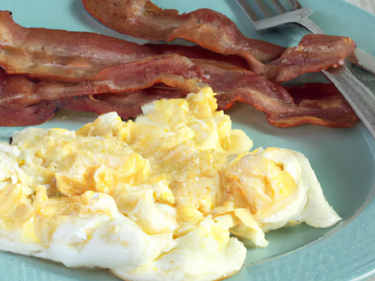 Eggs and Turkey Bacon Box with Toast and Hash