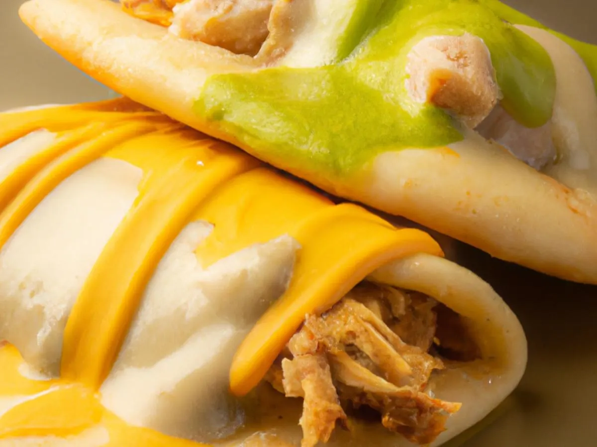 Shredded Chicken Arepita