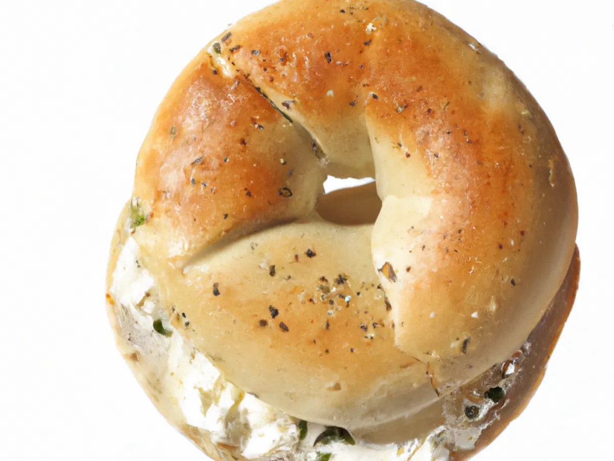 Whole Wheat Bagel with Scallion Cream Cheese (Boxed) Whole Wheat Bagel with Scallion Cream Cheese (Boxed)