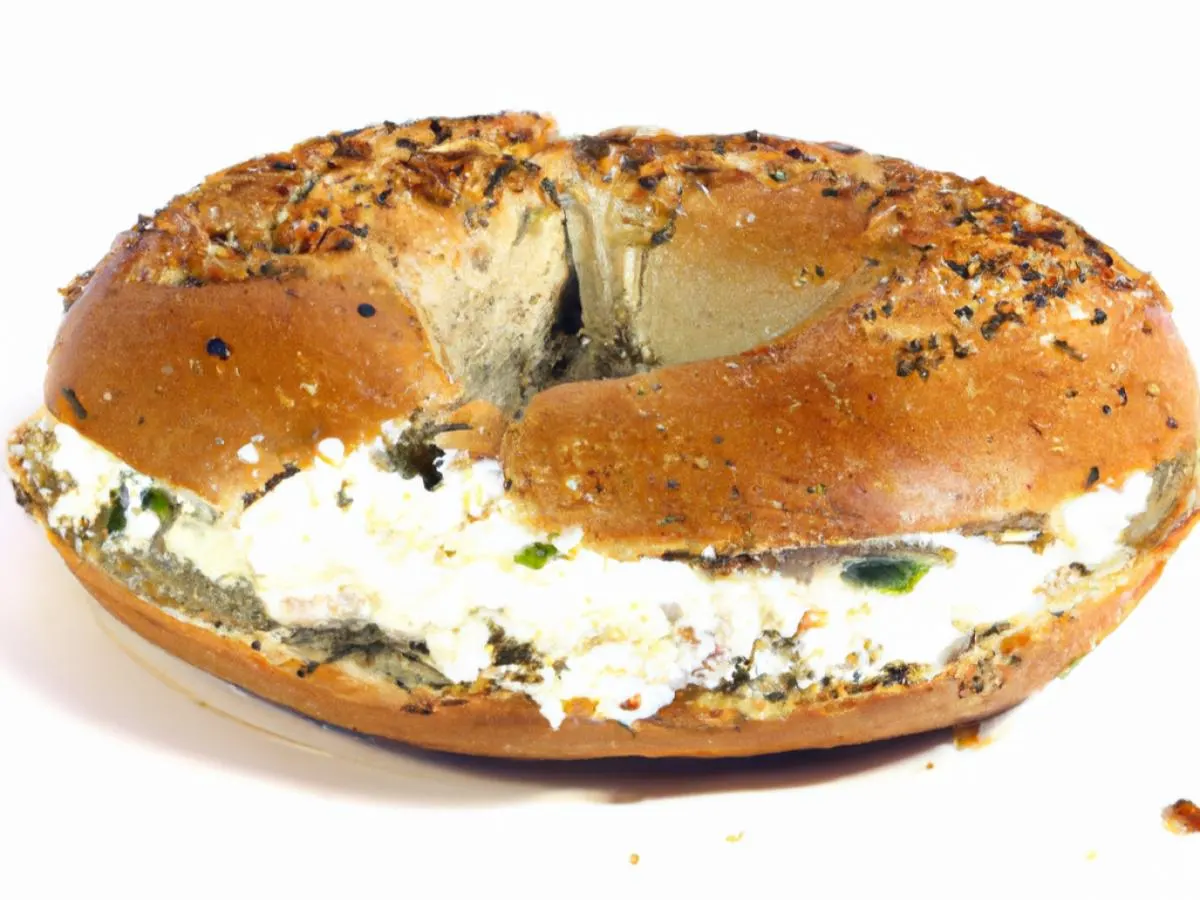 Everything Bagel with Scallion Cream Cheese (Boxed) Everything Bagel with Scallion Cream Cheese (Boxed)