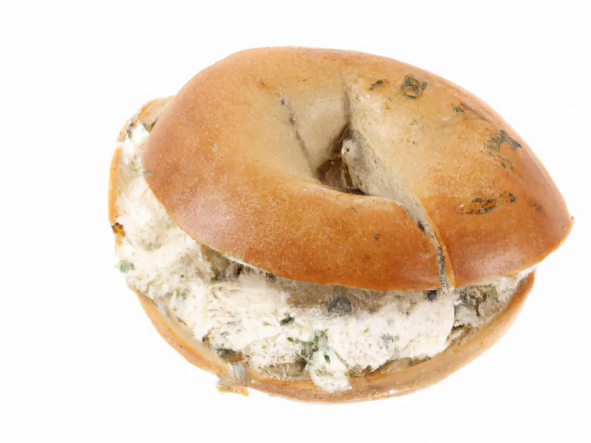 Egg Bagel with Scallion Cream Cheese (Boxed) Egg Bagel with Scallion Cream Cheese (Boxed)