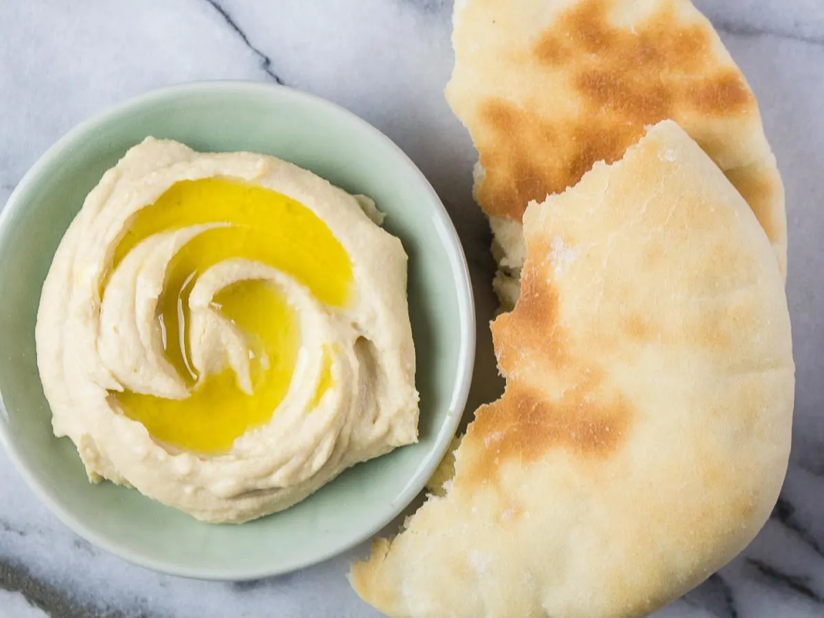 Hummus and Pita Side Hummus and Pita Side