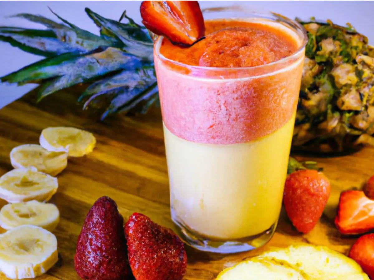 Tropical Pink Smoothie Tropical Pink Smoothie