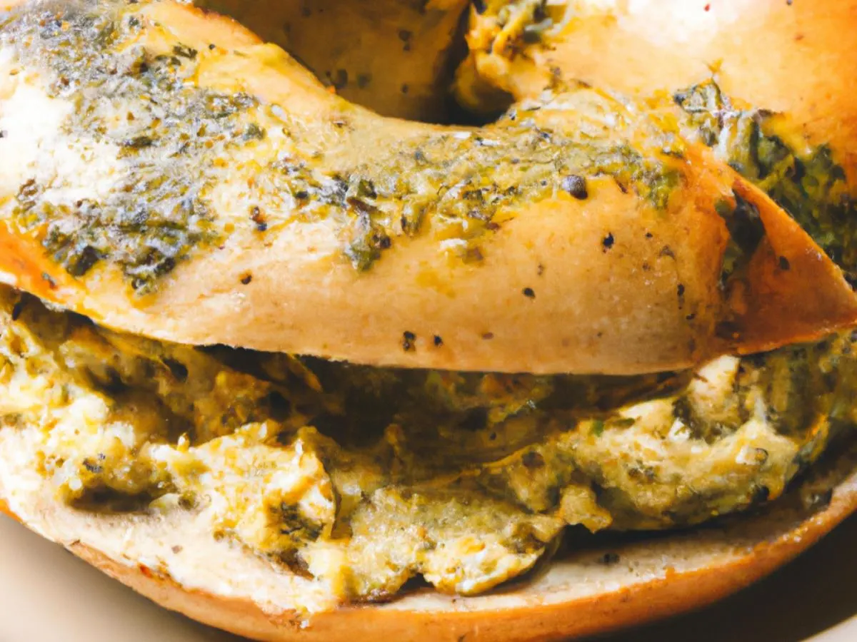 Egg Bagel with Vegan Tofu Cream (Boxed) Egg Bagel with Vegan Tofu Cream (Boxed)
