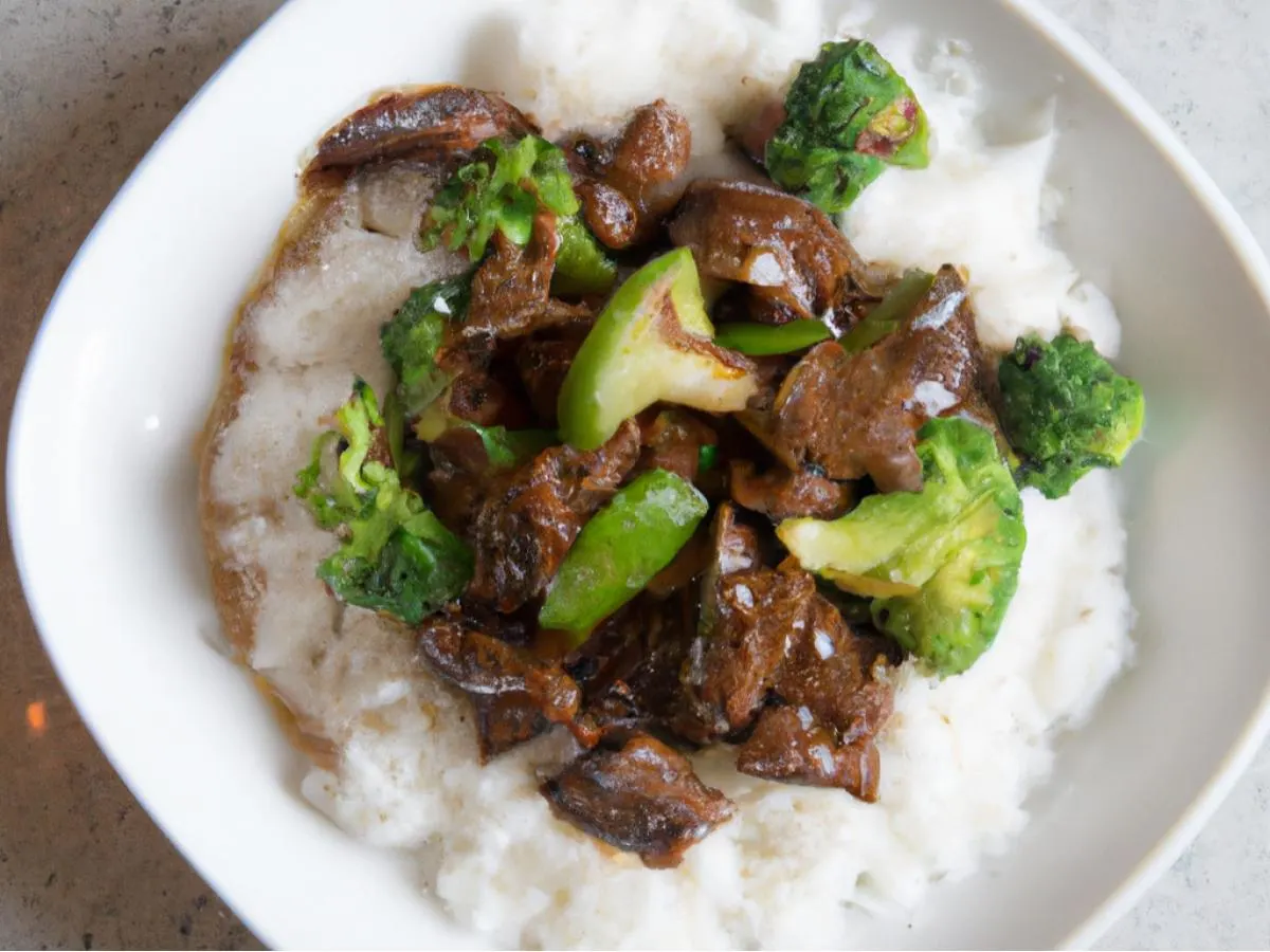 Beef and Broccoli Stir Fry and Shrimp Spring Roll Beef and Broccoli Stir Fry and Shrimp Spring Roll