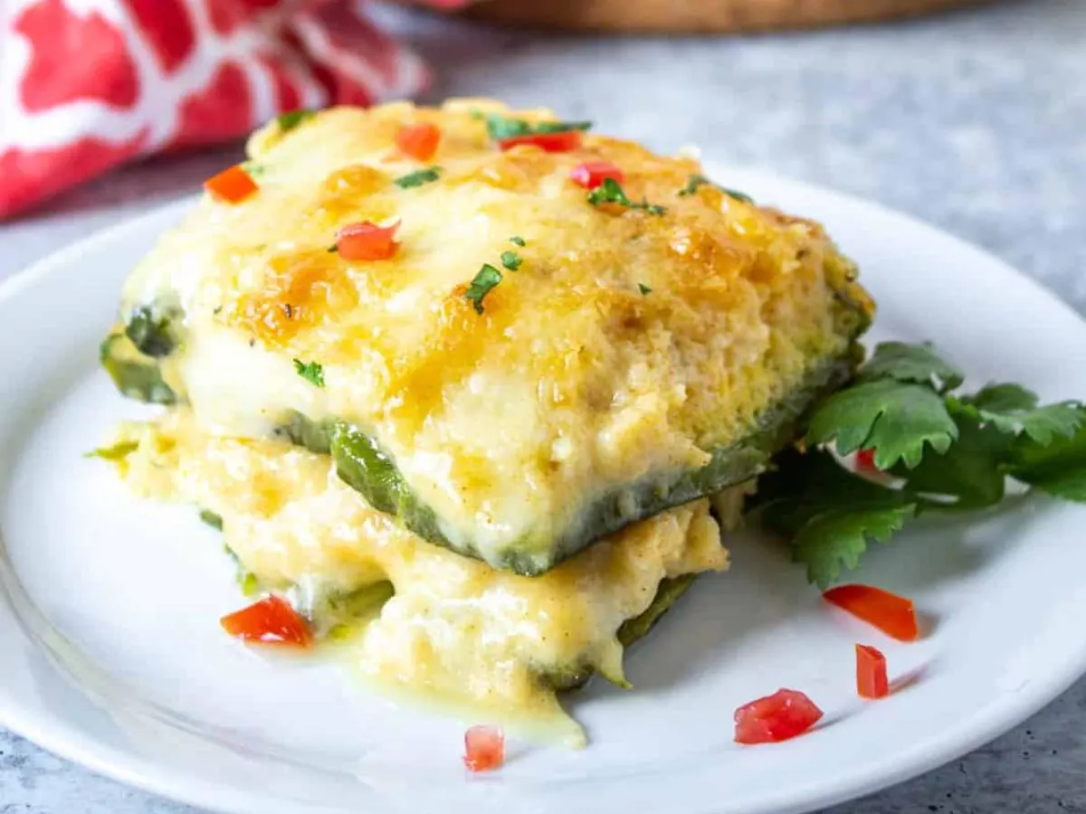 Chicken Chili Relleno Casserole