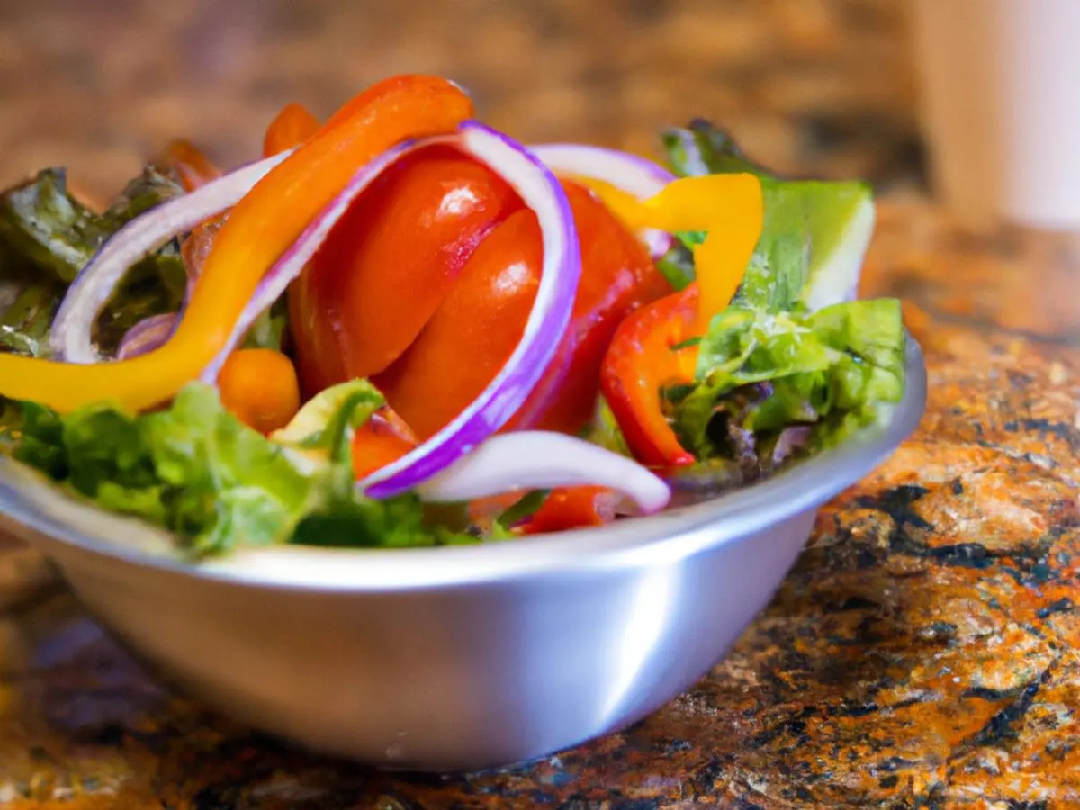 House Side Salad With Italian Dressing