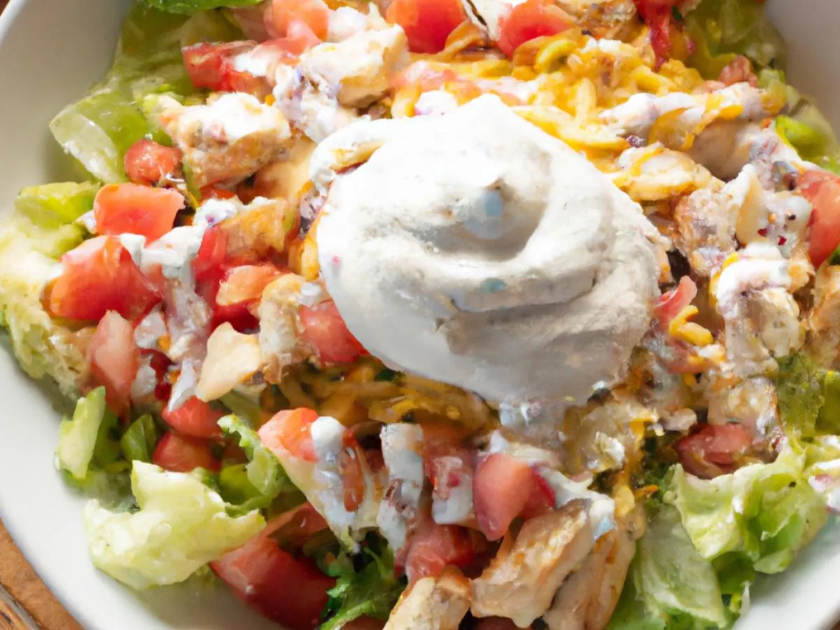 Chicken Taco Salad