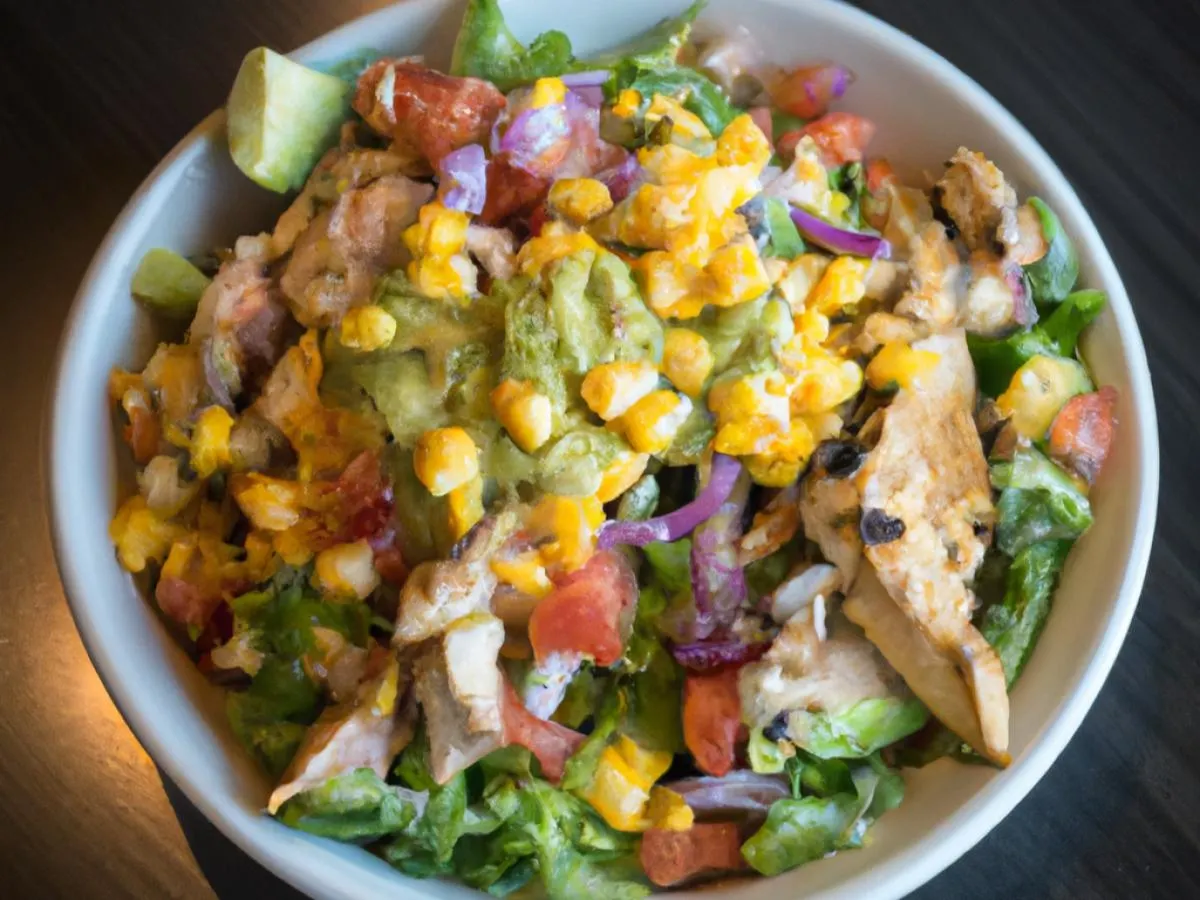 Allergen Free Chicken Taco Salad