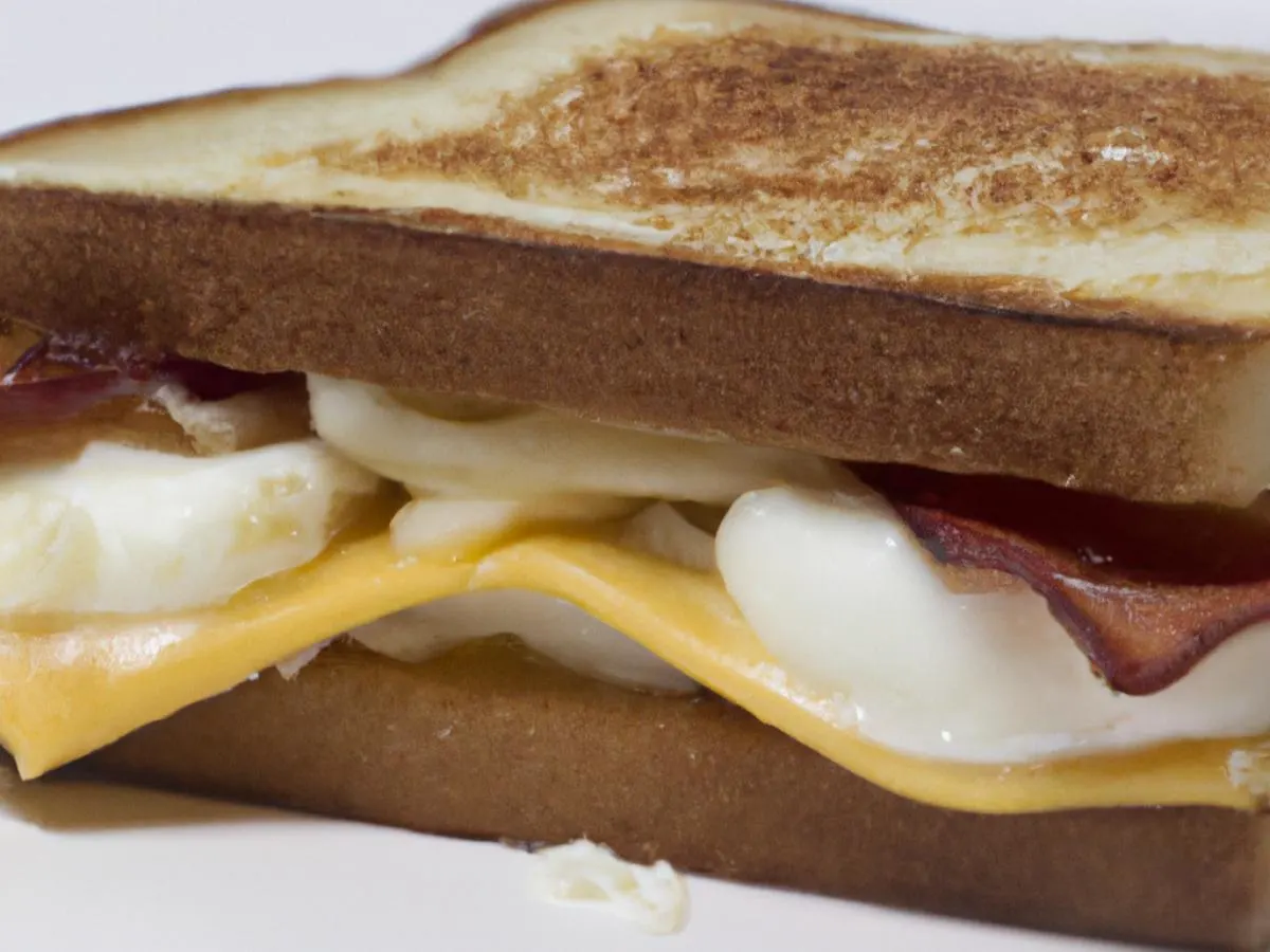 Turkey "Bacon", Egg and Cheese Sandwich (Gluten Free) Turkey "Bacon", Egg and Cheese Sandwich (Gluten Free)