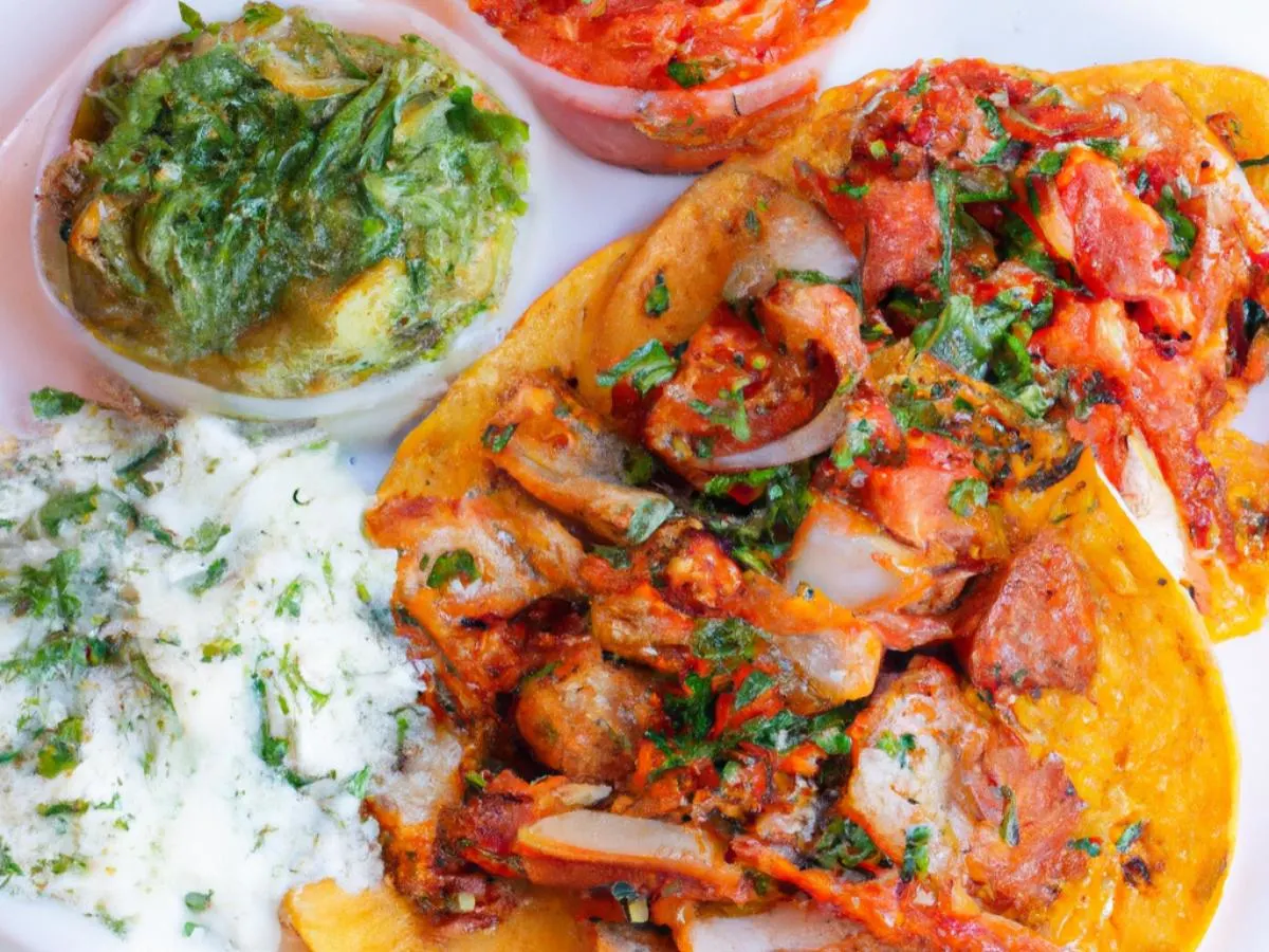 Pork Al Pastor Taco Plate Pork Al Pastor Taco Plate