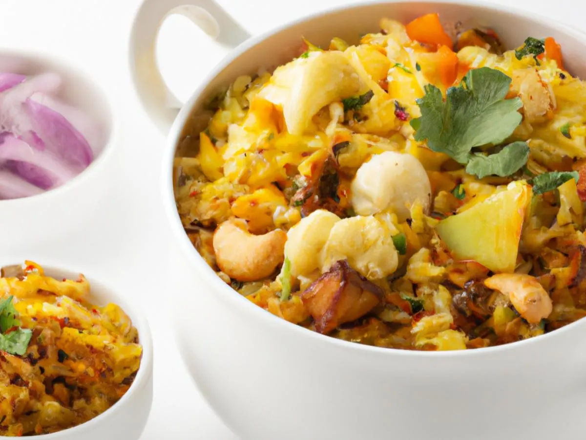 Vegetable Biryani with Aloo Gobi Vegetable Biryani with Aloo Gobi