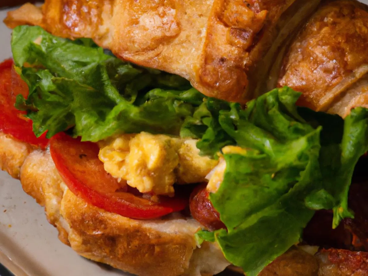 Vegetarian Sunrise Sandwich on Gluten Free Bread Vegetarian Sunrise Sandwich on Gluten Free Bread
