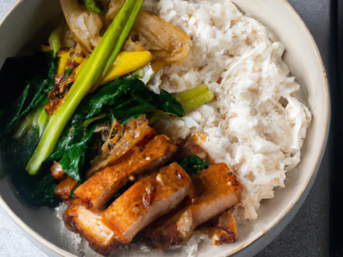Shanghai Style Pork Belly & Mustard Greens Shanghai Style Pork Belly & Mustard Greens