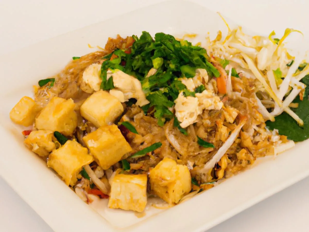 Fried Tofu Pad Thai [21 oz]