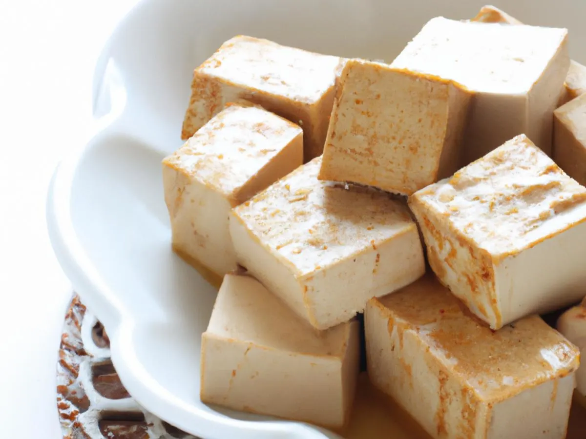 Marinated Cubed Tofu Marinated Cubed Tofu