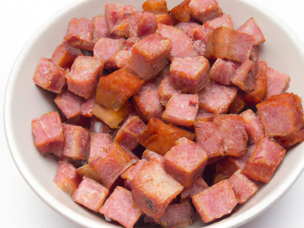 Fried Cubed Spam Fried Cubed Spam