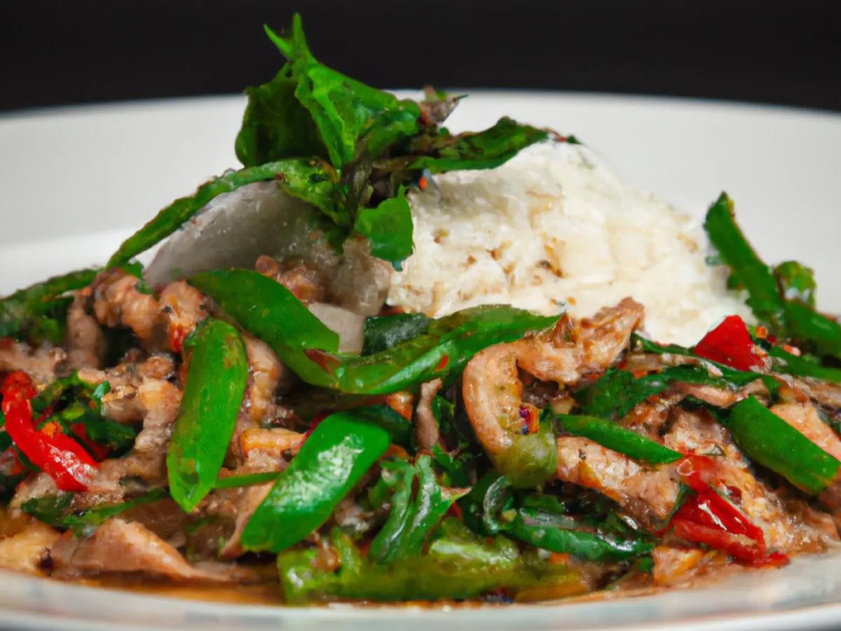 Saute Pliking with Pork [16 oz]