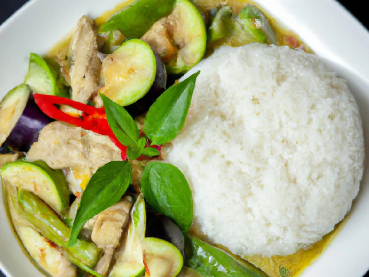 Green Curry with Chicken [21 oz]