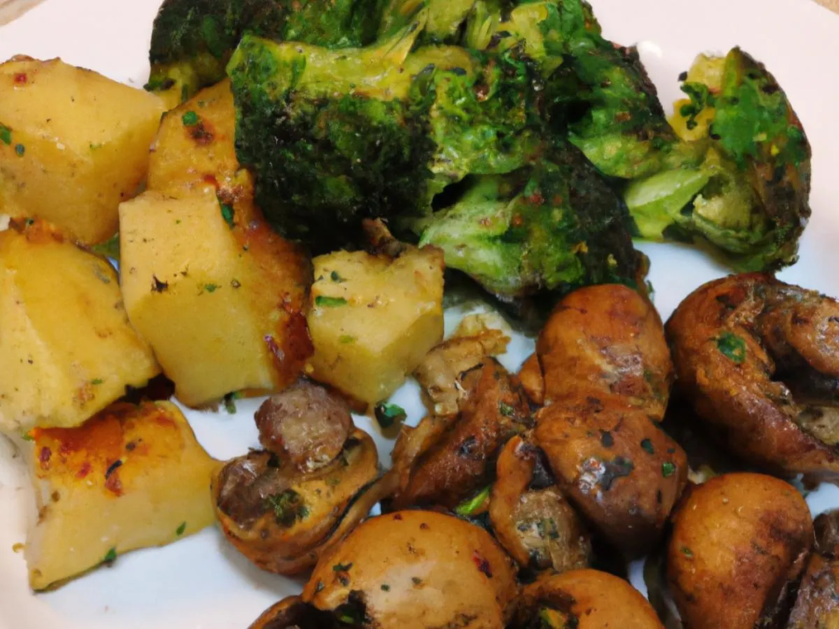 Grilled Mushroom Plate (Allergen Free) [21 oz]