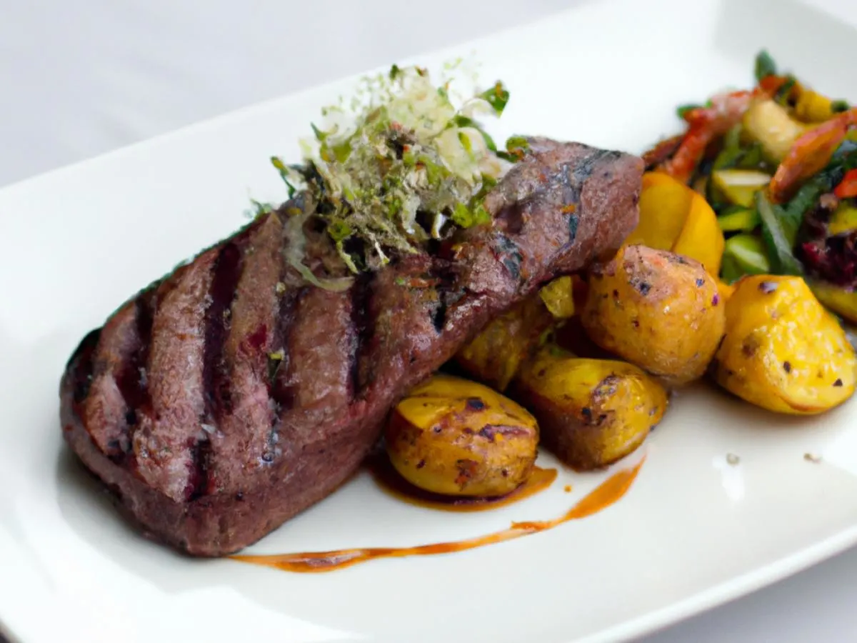 Grilled Flatiron Steak Plate [21 oz]